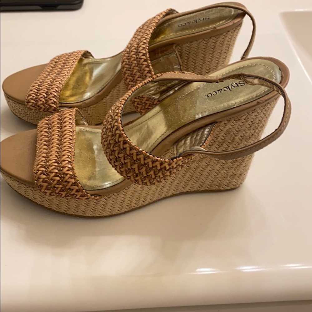 Style & co wedge shoes